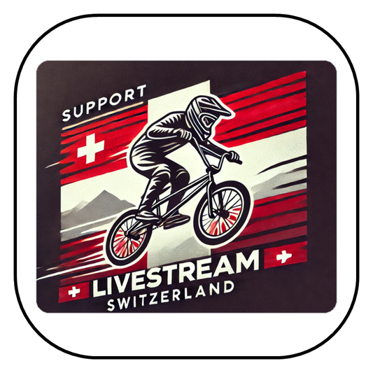 Logo support BMX livestream Switzerland