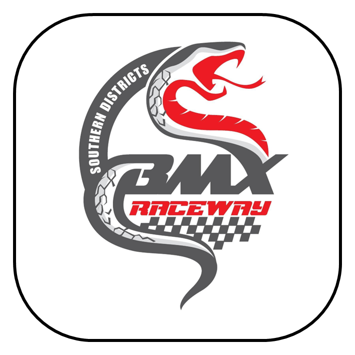 Logo for Southern Districts BMX Raceway