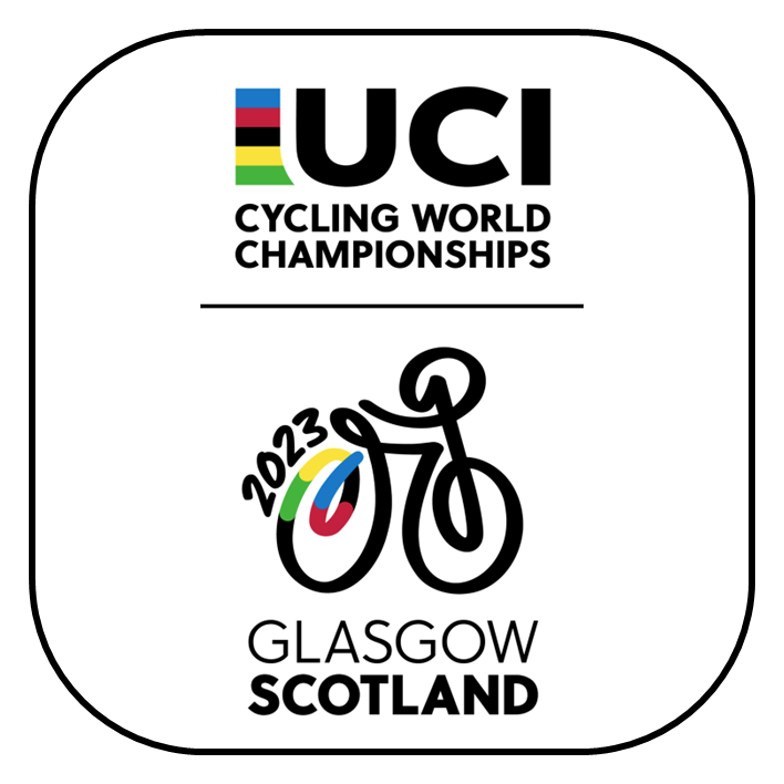 LOGO UCI Cycling World Championships 2023 Glasgow Scotland