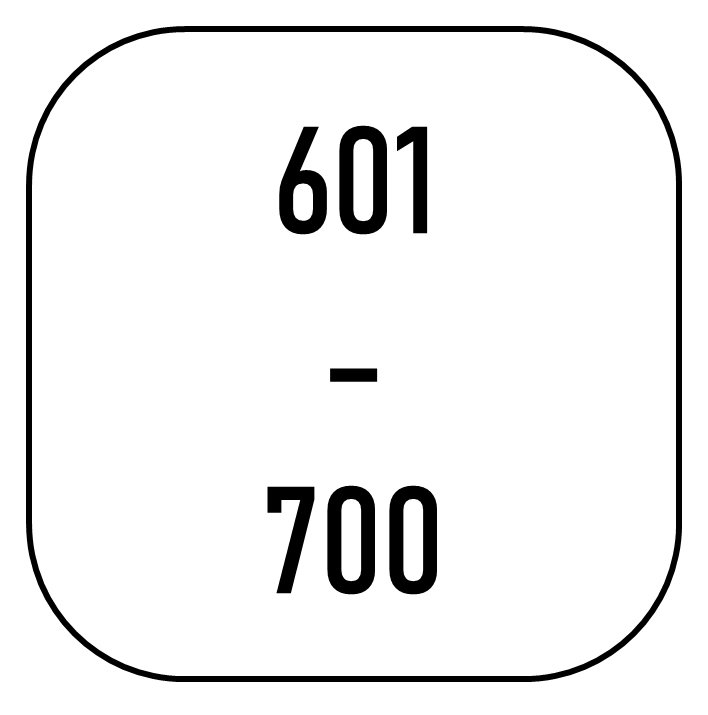 Plate 601 to 700
